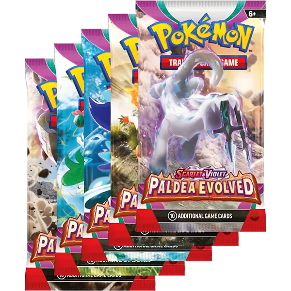 Scarlet and Violet: Paldea Evolved - 3 Pack Blister (Set of 2)