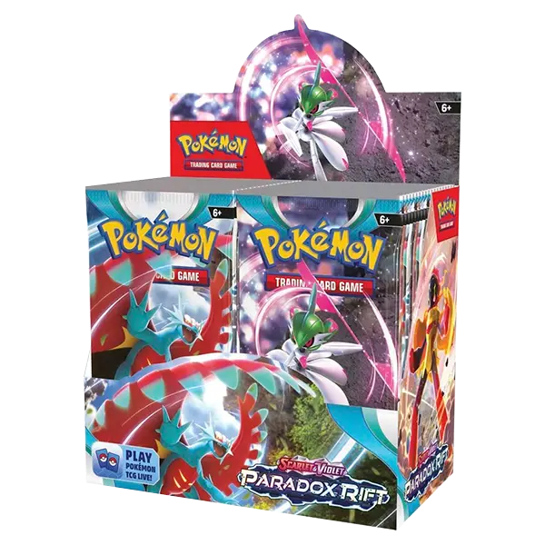 Scarlet & Violet: Paradox Rift - Booster Box Display