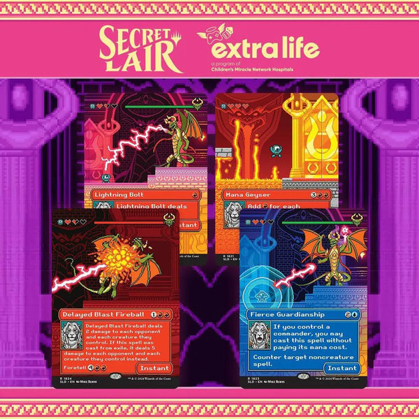 Secret Lair Drop - Pixel Perfect: Extra Life 2024
