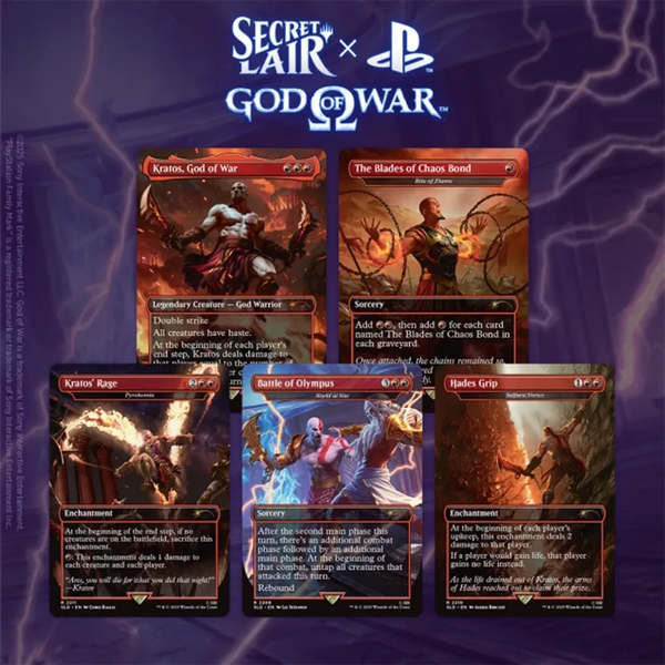 [PREORDER] Secret Lair x God of War: Greek [Non-Foil Edition]