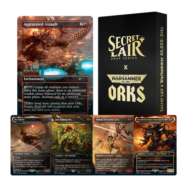 Secret Lair Drop - Secret Lair x Warhammer 40,000: Orks