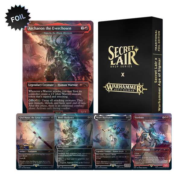 Secret Lair Drop - Secret Lair x Warhammer Age of Sigmar Foil Edition