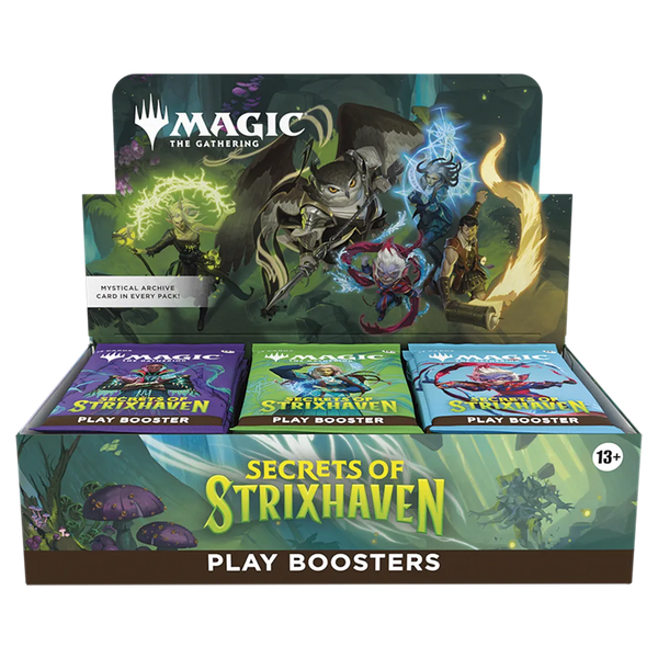 Magic: The Gathering - Secrets of Strixhaven Play Booster Box Magic: The Gathering - Secrets of Strixhaven Play Booster Box