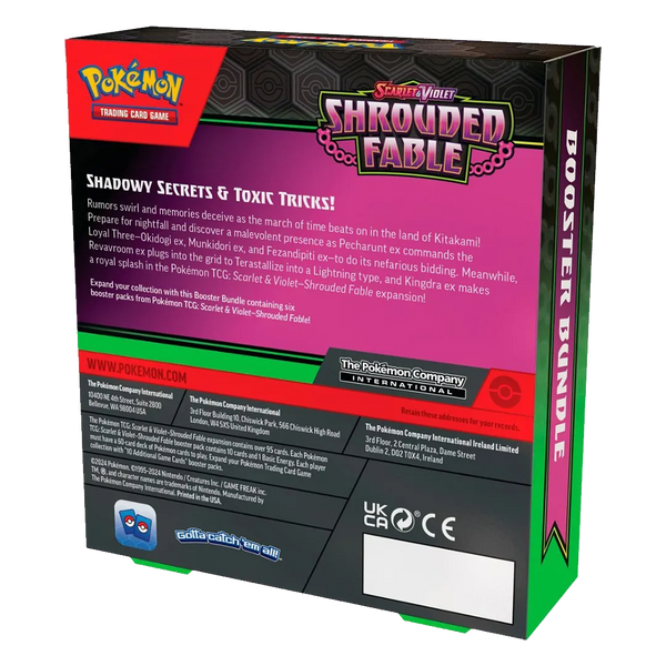 Scarlet & Violet: Shrouded Fable - Booster Bundle Scarlet & Violet: Shrouded Fable - Booster Bundle