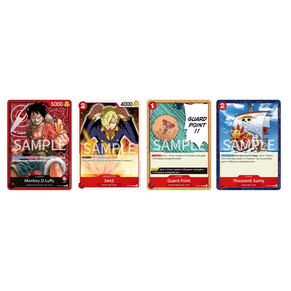 bandai namco one piece tcg: straw hat crew starter deck Card Game Starter Deck 31: RED Monkey.D.Luffy