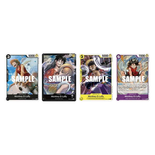 one piece card game st08 One Piece Card Game - Monkey.D.Luffy ST-08 & Yamato ST-09 Starter Deck Sealed