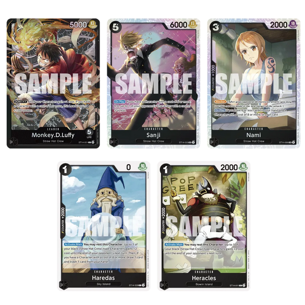 One Piece TCG ST-14 3D2Y Starter Deck - Post-Summit War Theme With 5 Holographic Cards Ace One Piece One Piece TCG ST-14 3D2Y Starter Deck - Post-Summit War Theme With 5 Holographic Cards Ace One Piece