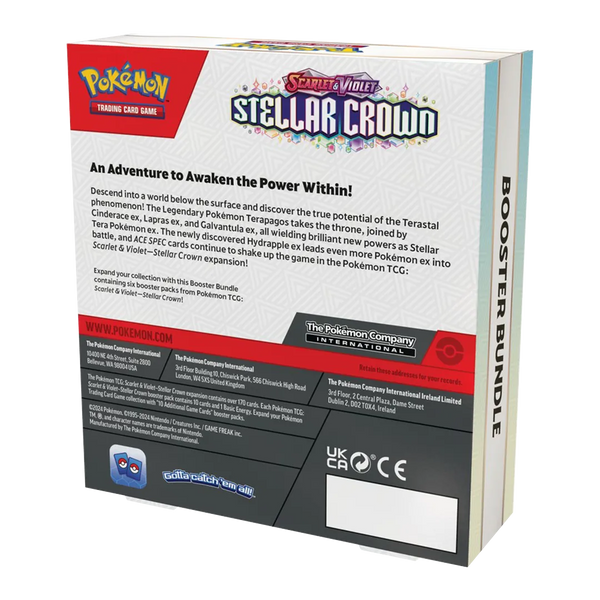 Scarlet & Violet: Stellar Crown - Booster Bundle Scarlet & Violet: Stellar Crown - Booster Bundle