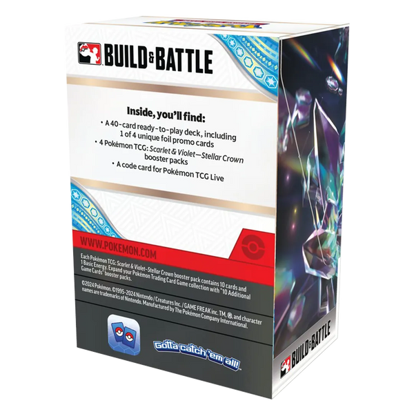 Scarlet & Violet: Stellar Crown - Build & Battle Scarlet & Violet: Stellar Crown - Build & Battle