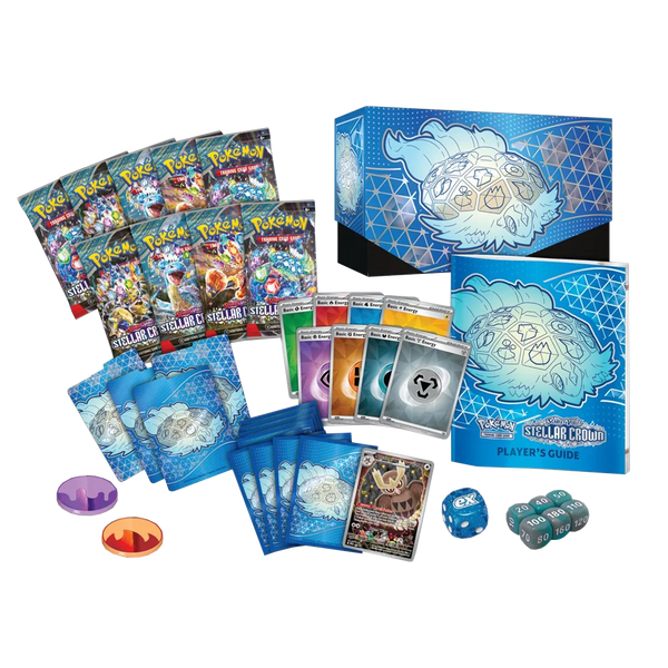 Scarlet & Violet: Stellar Crown - Elite Trainer Box Scarlet & Violet: Stellar Crown - Elite Trainer Box
