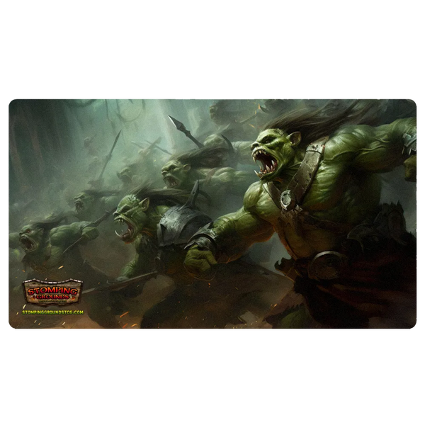 Stomping Grounds Official Playmat: Orcish Onslaught