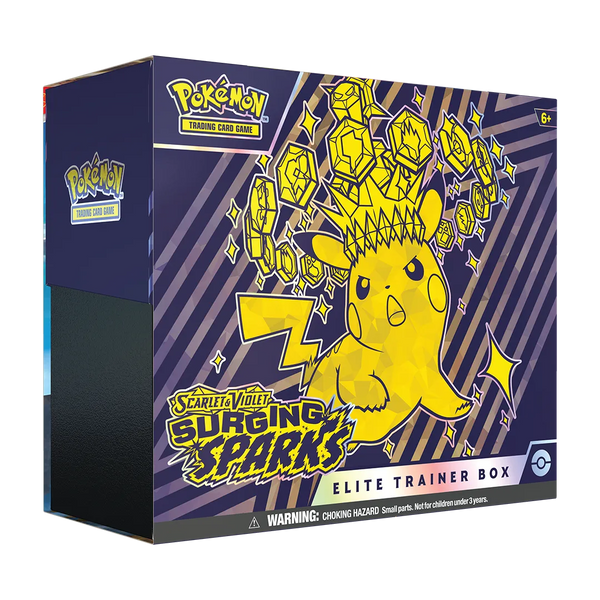 Scarlet & Violet: Surging Sparks - Elite Trainer Box Scarlet & Violet: Surging Sparks - Elite Trainer Box