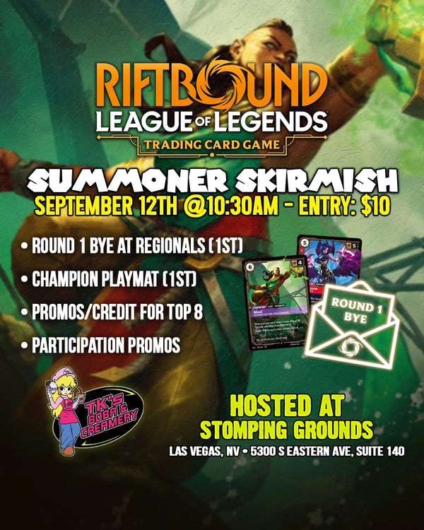 TK's Riftbound: Summoner Skirmish [September] (Hosted @ Stomping Grounds)