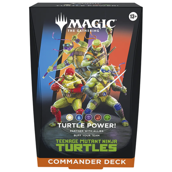 [PREORDER] Magic: The Gathering - Teenage Mutant Ninja Turtles Commander Deck Turtle Power!