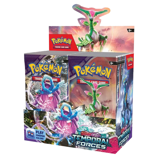 Scarlet & Violet: Temporal Forces - Booster Box Display