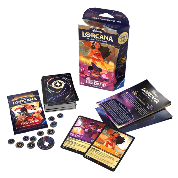 Disney Lorcana: The First Chapter Starter Deck (Amber & Amethyst) Disney Lorcana: The First Chapter Starter Deck (Amber & Amethyst)