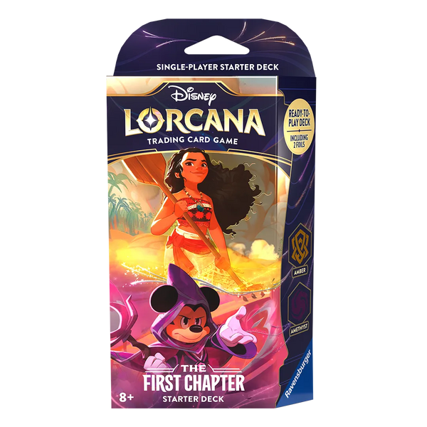 Disney Lorcana: The First Chapter Starter Deck (Amber & Amethyst)