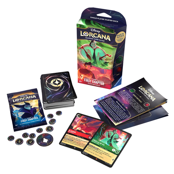 Disney Lorcana: The First Chapter Starter Deck (Emerald & Ruby) Disney Lorcana: The First Chapter Starter Deck (Emerald & Ruby)