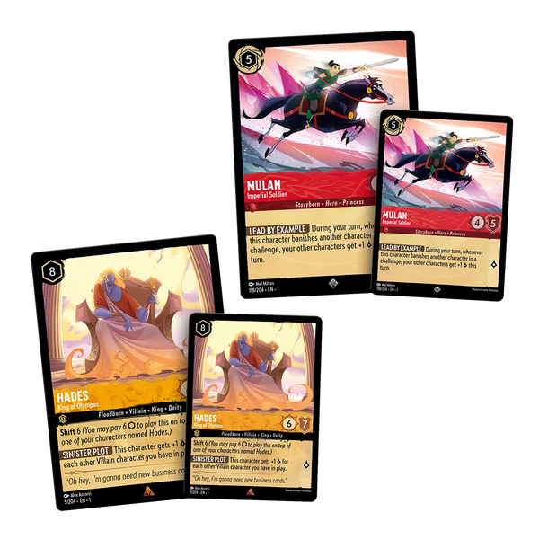 card soldiers lorcana Disney Lorcana: The First Chapter Gift Set