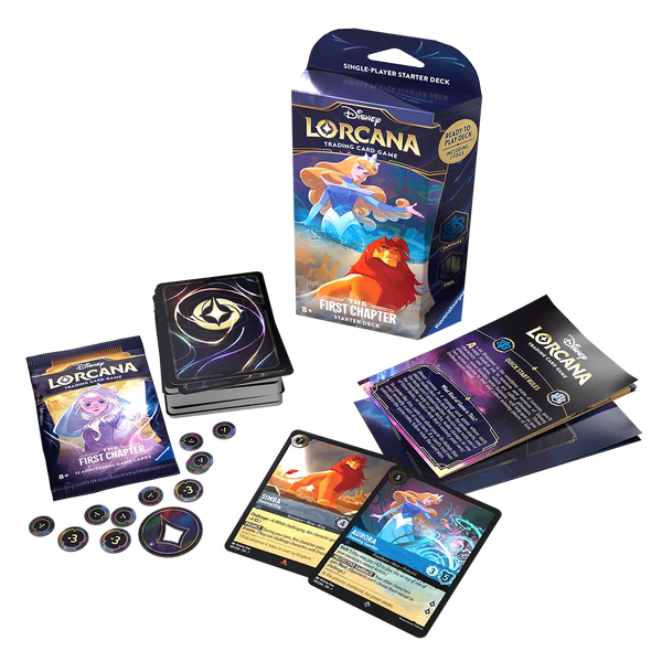 Disney Lorcana - The First Chapter - Starter Deck - Sapphire & Steel Disney Lorcana - The First Chapter - Starter Deck - Sapphire & Steel
