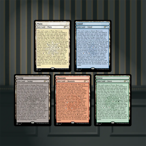 Secret Lair Drop - The Full-Text Lands