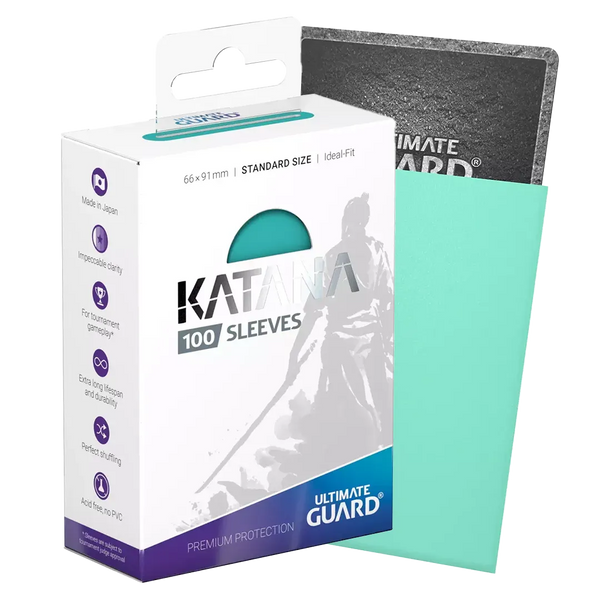 Ultimate Guard Turquoise Katana Sleeves