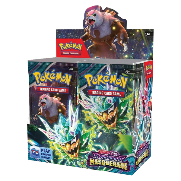 Scarlet & Violet: Twilight Masquerade - Booster Box Display