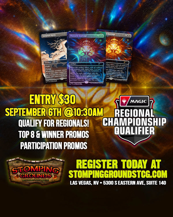 Magic: The Gathering - Regional Championship Qualifier Entry [Standard] September 6th @10:30am