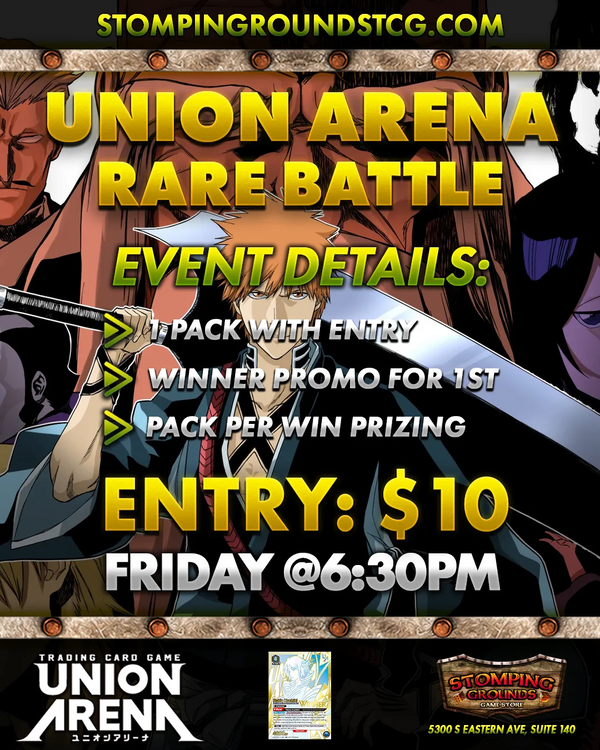 Union Arena: Rare Battle (Bleach: Thousand-Year Blood War Vol.2) Entry