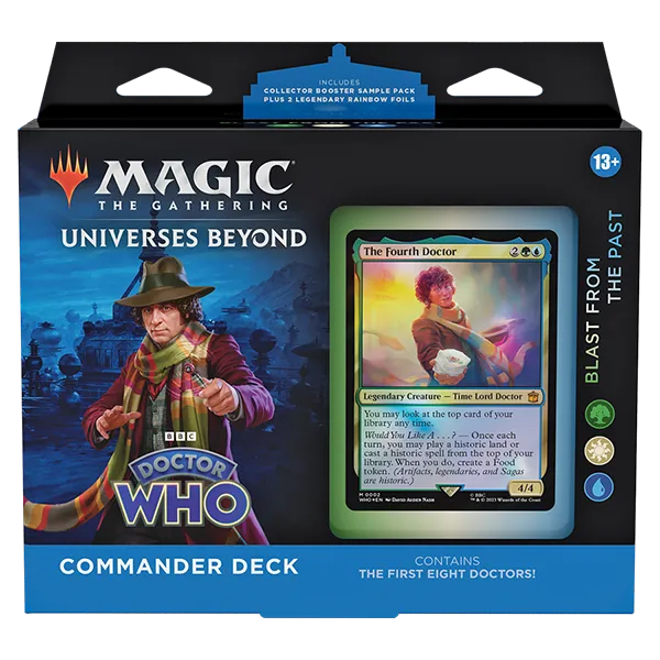 doctor who magic the gathering booster box mtg dr collector Amazon.com: Magic: Who Collector Booster Box (12 Packs) : Toys & Games Magic: The Gathering "Universes Beyond: