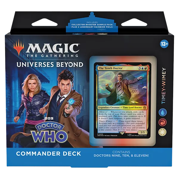 Universes Beyond: Doctor Who Commander Decks (Set of 4)