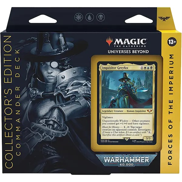 Universes Beyond: Warhammer 40,000 Commander Decks - Collectors Editio Universes Beyond: Warhammer 40,000 Commander Decks - Collectors Editio