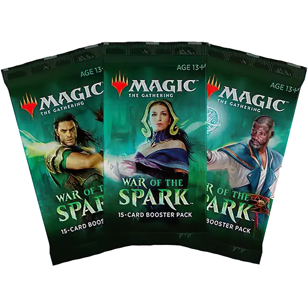 War of the Spark Draft Booster Box Display