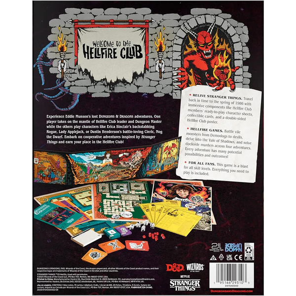 Dungeons & Dragons: Welcome to the Hellfire Club Starter Set