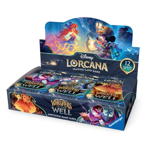 Disney Lorcana: Whispers in the Well Booster Box Disney Lorcana: Whispers in the Well Booster Box