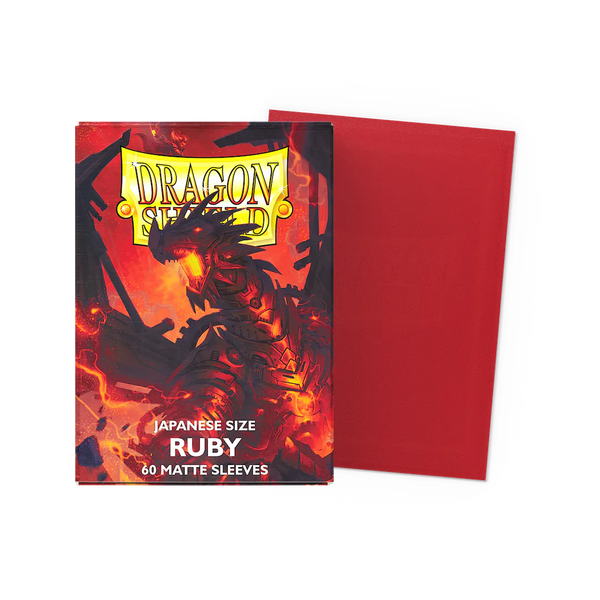 Dragon Shield Game Sleeves Matte 60Ct Pack [Japanese Size]