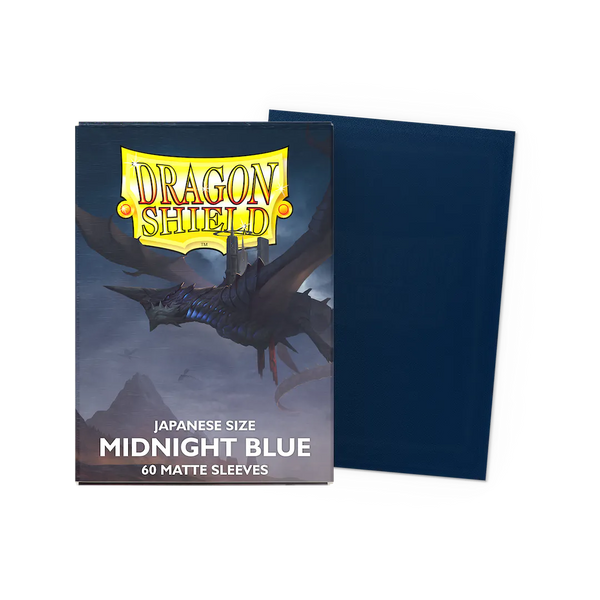 Dragon Shield Game Sleeves Matte 60Ct Pack [Japanese Size]