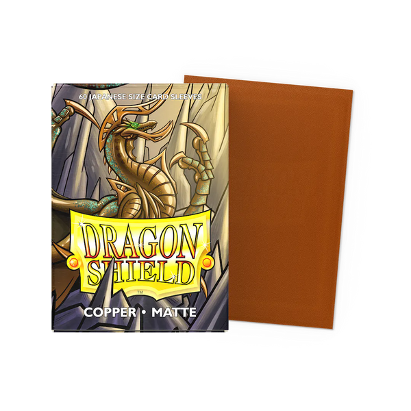 Dragon Shield Game Sleeves Matte 60Ct Pack [Japanese Size]