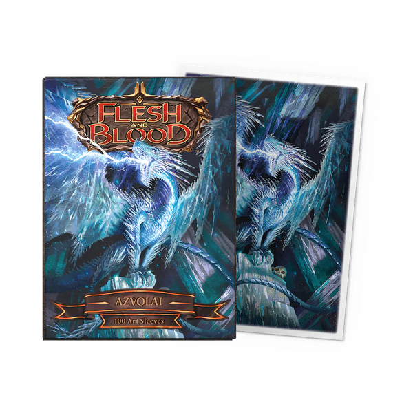 Dragon Shield Card Sleeves - Flesh & Blood Art Sleeves 100Ct Pack Dragon Shield Card Sleeves - Flesh & Blood Art Sleeves 100Ct Pack