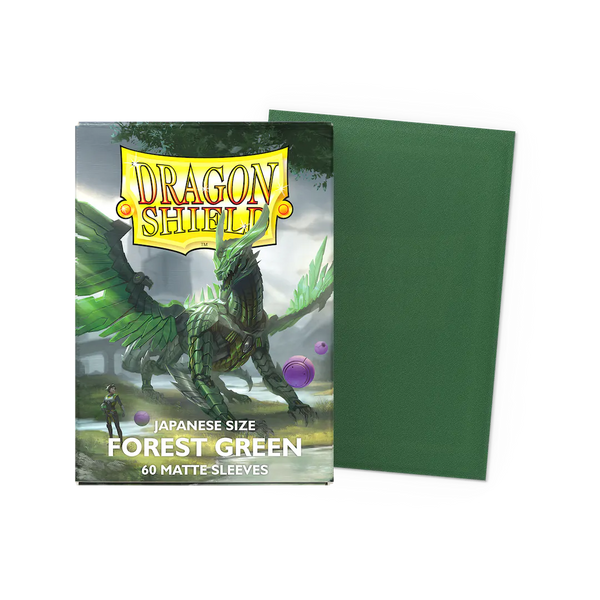 Dragon Shield Game Sleeves Matte 60Ct Pack [Japanese Size]