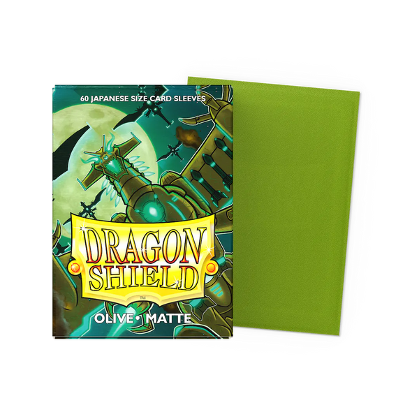 Dragon Shield Game Sleeves Matte 60Ct Pack [Japanese Size]