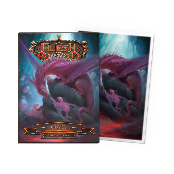 Dragon Shield Card Sleeves - Flesh & Blood Art Sleeves 100Ct Pack Dragon Shield Card Sleeves - Flesh & Blood Art Sleeves 100Ct Pack