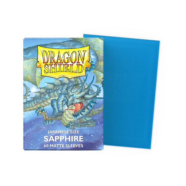 Dragon Shield Game Sleeves Matte 60Ct Pack [Japanese Size]
