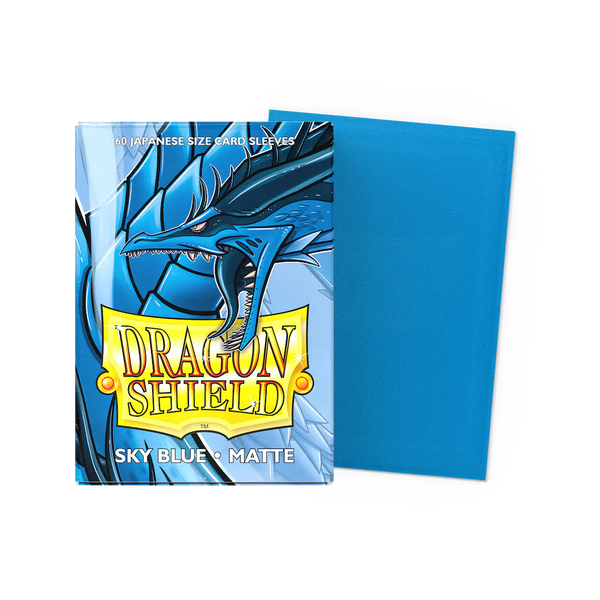 Dragon Shield Game Sleeves Matte 60Ct Pack [Japanese Size]