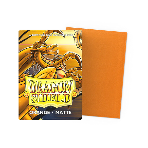 Dragon Shield Game Sleeves Matte 60Ct Pack [Japanese Size]