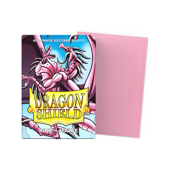 Dragon Shield Game Sleeves Matte 60Ct Pack [Japanese Size]