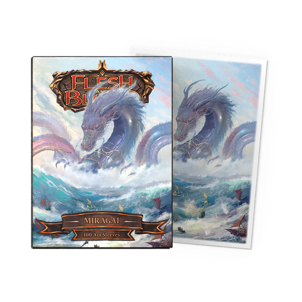 Dragon Shield Card Sleeves - Flesh & Blood Art Sleeves 100Ct Pack Dragon Shield Card Sleeves - Flesh & Blood Art Sleeves 100Ct Pack