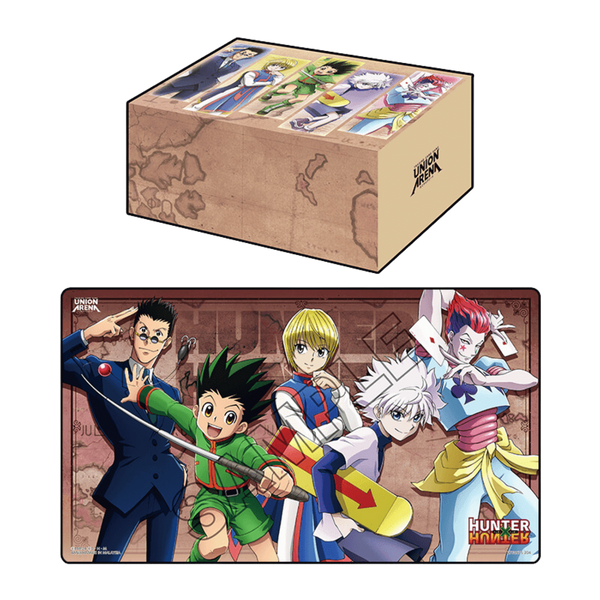 Union Arena: Hunter x Hunter Playmat & Half Storage Box Set