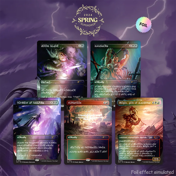 Secret Lair Drop - sAnS mERcY [Rainbow Foil Edition]