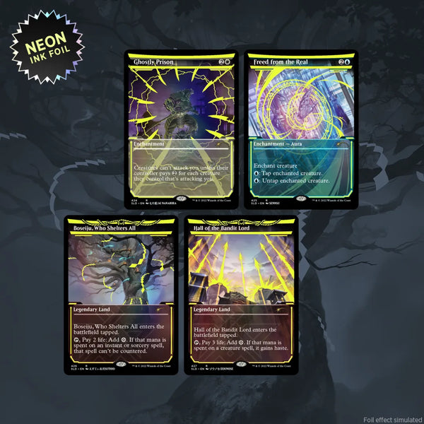 Showcase Neon Dynasty Neon Ink FOIL SEALED mtg kamigawa